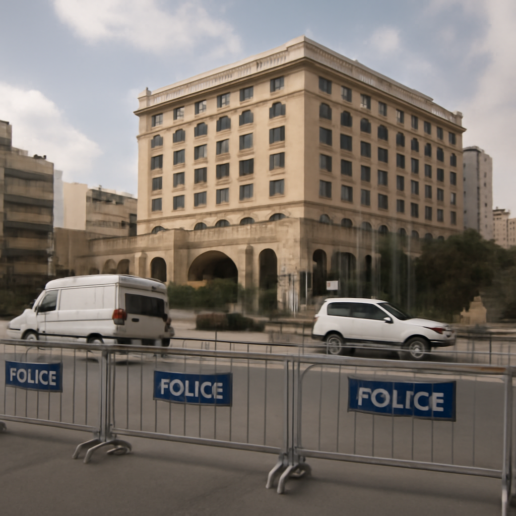 Explosions in Damascus Amid Macron's Visit