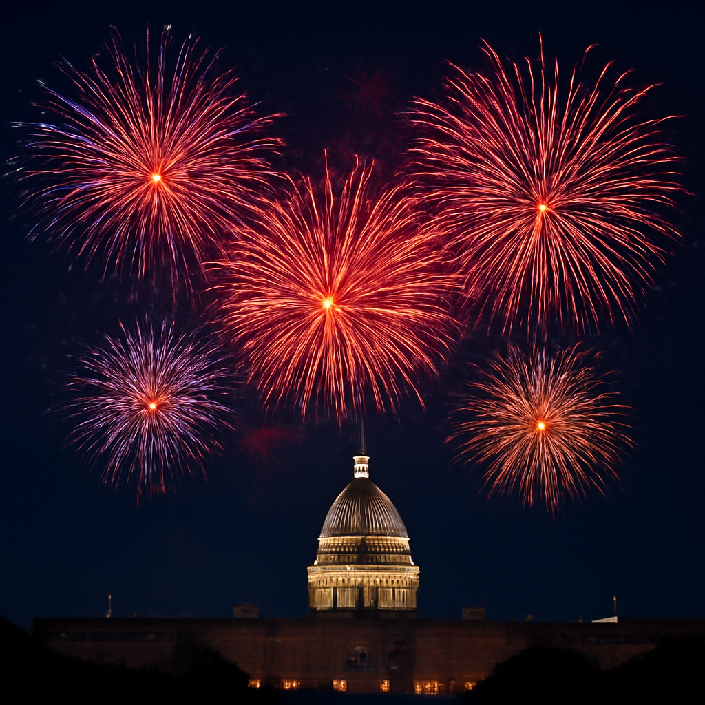 Record Fireworks Display Set to Dazzle Washington, D.C.
