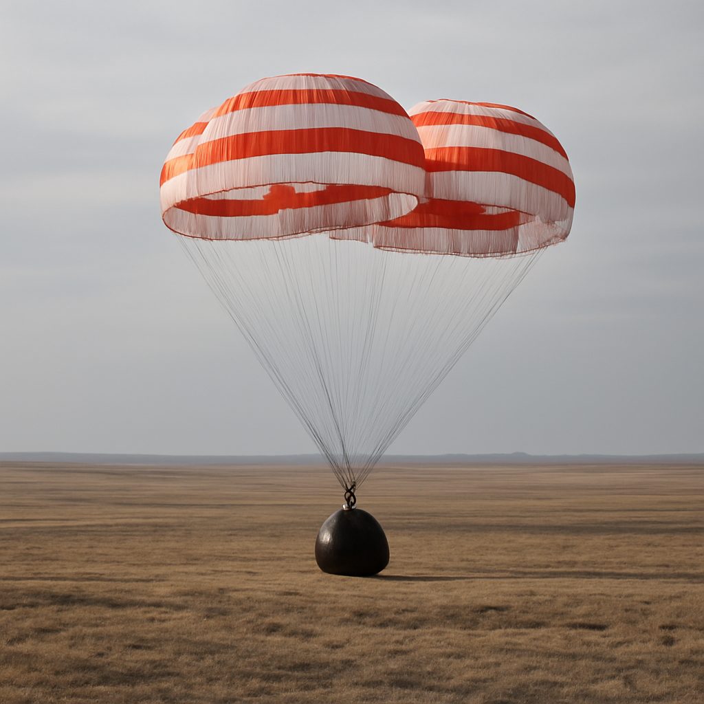 NASA Astronaut and Cosmonauts Return from ISS Mission