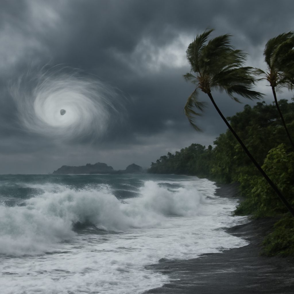 Hurricane Lala causes flash flooding in Hawaii