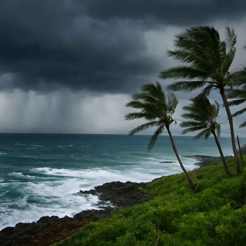 Tropical Storm Lala approaches Hawaii's Big Island