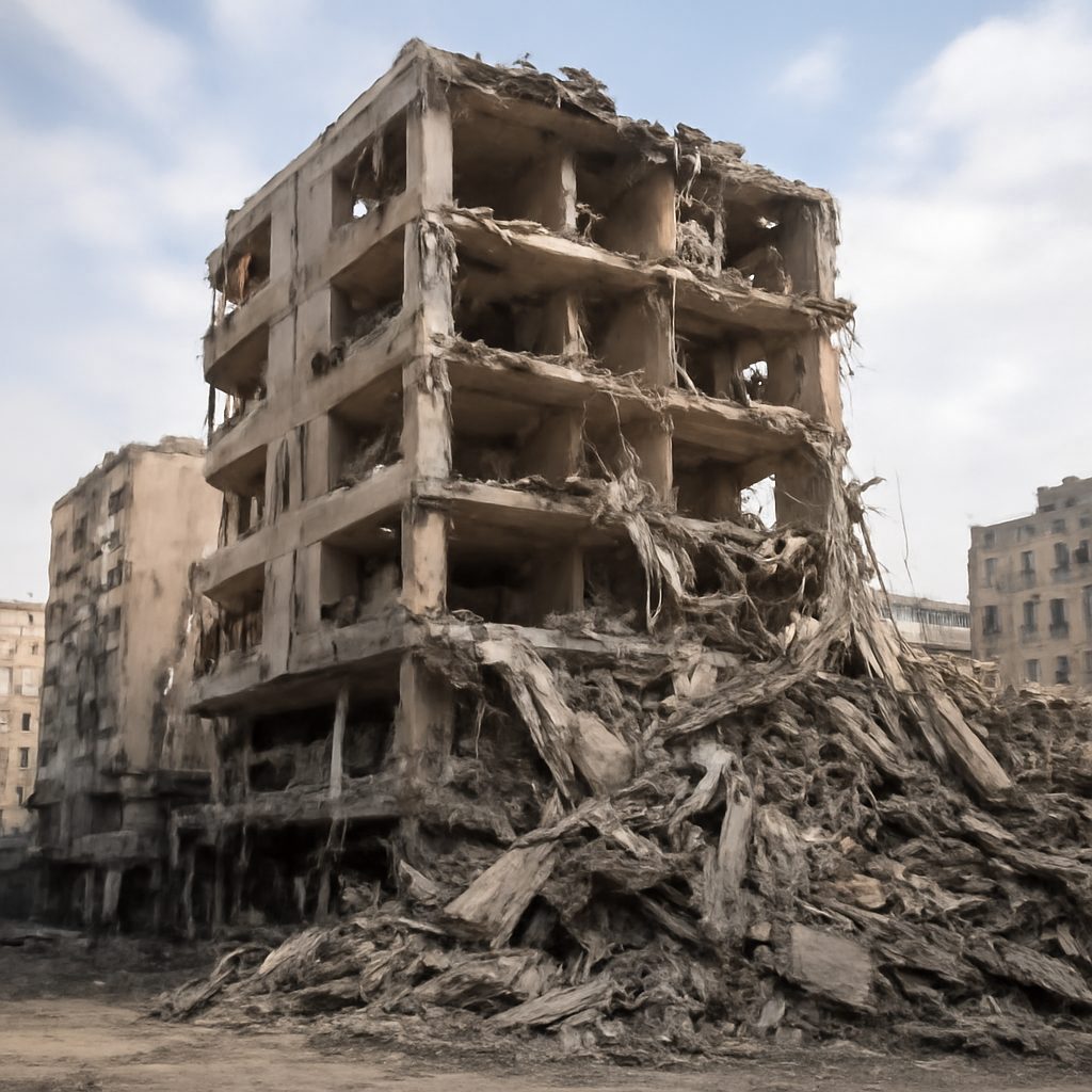 Gaza building collapse kills 21 amid ongoing tensions